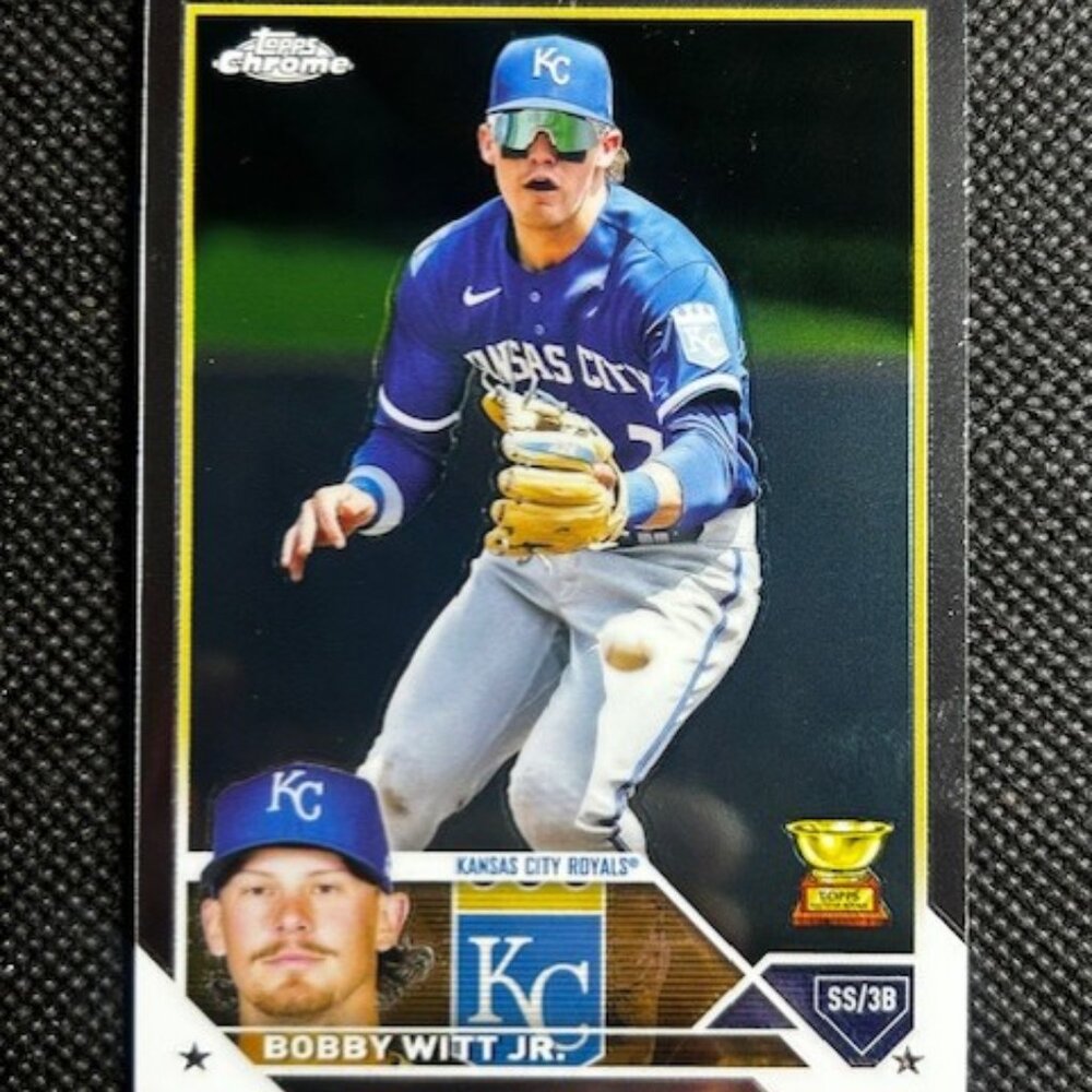 Bobby Witt Jr 2023 Topps Chrome Gold Cup RC Rookie #176 Kansas City Royals